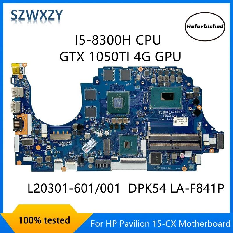  HP ĺ 15-CX Ʈ  SR3Z0 I5-8300H CPU GTX 1050TI 4G GPU L20301-601 L20301-001 DPK54 LA-F841P